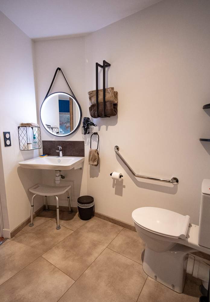 Aménagement de salle de bain pour PMR Pont-Audemer
